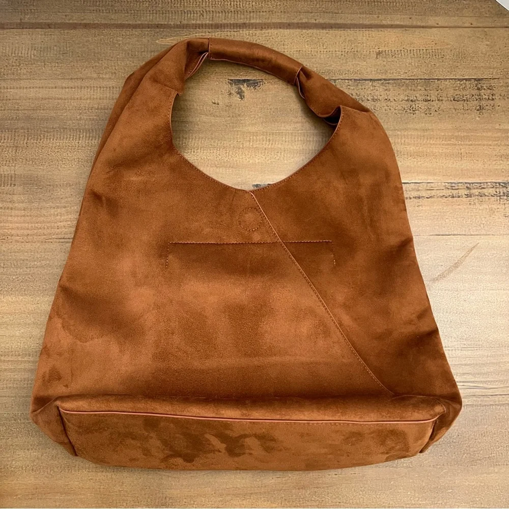 Vegan Suede Slouch Tote Banana Republic OS - Picture 7 of 14